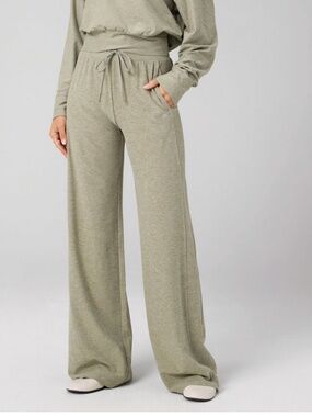 NWT- Fabletics cloud Jersey Wide Leg Pant